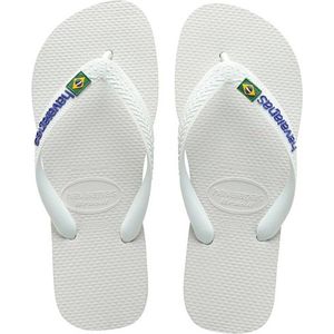 Havaianas - Brasil Logo - Witte Slippers