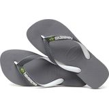 Havaianas - Brasil Logo - Slippers - Blanc - Rubber