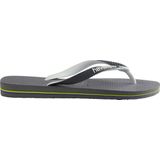 Havaianas - Brasil Logo - Slippers - Blanc - Rubber