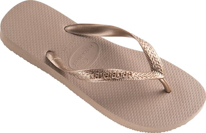 Havaianas - Top Tiras - Teenslippers - Roze Goud - Duurzaam Materiaal