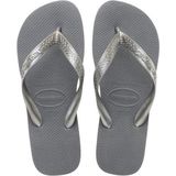 Havaianas - Slim - Teenslippers - Zilver Staal Grijs - Rubber