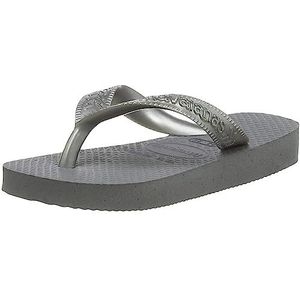 Havaianas Top Tiras Dames Slippers - Steel Grey - Maat 41/42