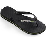 Havaianas Brasil Logo Slipper Black/Black 728