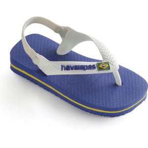 Havaianas - Brasil Logo - Slipper - Marine Blue - 100% Rubber