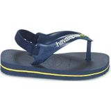 Slipper Havaianas Baby Brasil Logo II Navy Blue Citrus Yellow