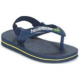 Slipper Havaianas Baby Brasil Logo II Navy Blue Citrus Yellow