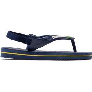 Havaianas Sandalen Brasil Logo 41405773587 Marine/Yellow Cit Sandale