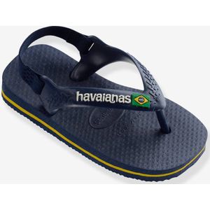 Havaianas - Baby Brasil Logo II - Teenvslippers - Blauw - Rubber
