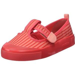 melissa Mini Basic Print Inf, platte sandalen voor meisjes, Rood, 32 EU
