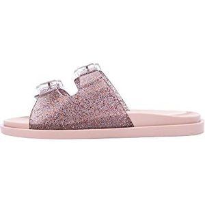melissa Mini Wide Inf, platte sandalen voor meisjes, Roze, 30 EU