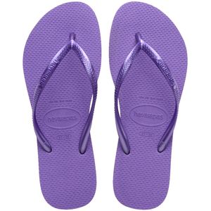 Havaianas - Slim - Teenslippers - Paars - Slanke Stijl - Comfortabel