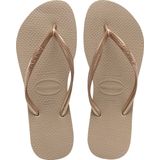 Havaianas damesslipper, roségoud, 1/2 VK