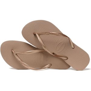 HAVAIANAS - Teenslippers - Goudroze - PVC materiaal