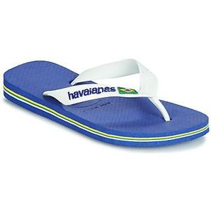 Slipper Havaianas Brasil Logo Marine Blue Kids