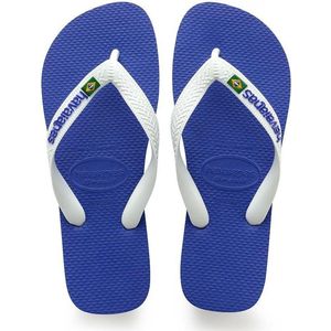 Slipper Kids Havaianas Brasil Logo Marine Blue-Schoenmaat 27 - 28