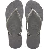 Havaianas - Slim - Teenslippers - Staal Grijs - Rubber