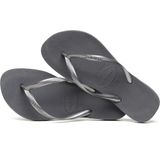 Havaianas - Slim - Teenslippers - Staal Grijs - Rubber