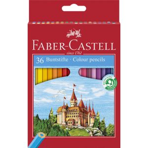 Faber-Castell - Colour pencil Castle (36 pcs) (120136)