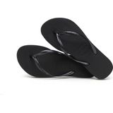 Havaianas - Slim Flatform - Slipper - Black - 100% Rubber - Dikke Zool