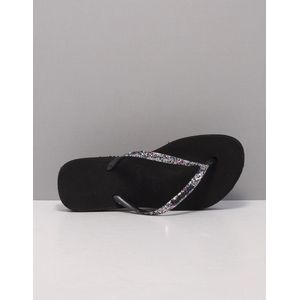 Havaianas - Slim Flatform - Teenslippers - Zwart - Rubber