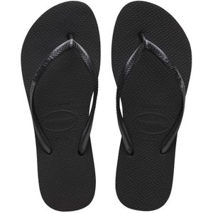 Slim slippers Flatform HAVAIANAS. Plastic materiaal. Maten 35/36. Zwart kleur