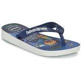 Havaianas Minecraft-teenslipper voor kinderen, uniseks, wit, 8/9 UK