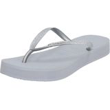 Havaianas - Slim Flatform - Dames Slippers - Ice Grey - Rubber