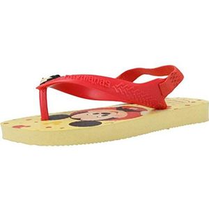 Havaianas Disney Classic II, unisex babysandalen, veelkleurig (citroengeel 7598), 8.5 (27/28 EU)