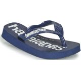 Havaianas - TOP LOGOMANIA - Teenslippers - Blauw