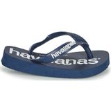 Havaianas - TOP LOGOMANIA - Teenslippers - Blauw