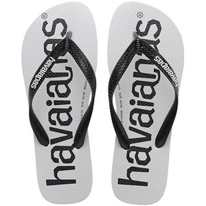 Havaianas Unisex Kids Top Logomania (Mini Me) teenslippers, zwart, 25/26 EU