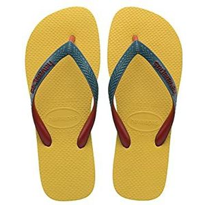 Havaianas Top Mix Kids, Jongens Flip Flops, goudgeel