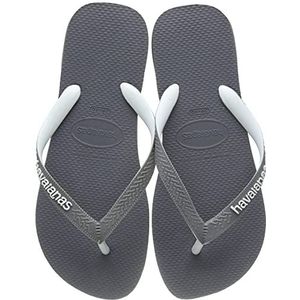 Havaianas Slippers Mannen/Dames Top Mix, Staal Grijs Staal Grijs