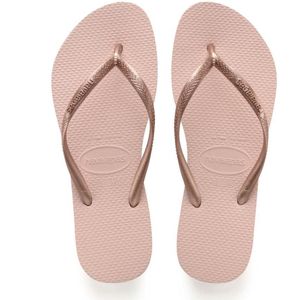 Havaianas - Dames sandalen en slippers - Slim Ballet Rose voor Dames - Maat 37-38 - Roze