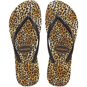 Havaianas - Slim Leopard - Slipper - Black Black - 100% PVC