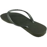 Havaianas - Slim - Teenslipper - Green Olive - 100% Rubber