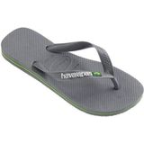 Havaianas - Brasil Logo - Slipper - Steel Grey - 100% Rubber
