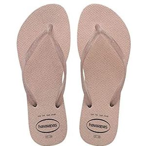 Havaianas Slim Glitter Gloss Teenslippers voor dames, Ballet Rose, 33/34 EU