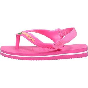 Havaianas Baby Brasil Logo II Meisjes Slippers - Pink Flux - Maat 22