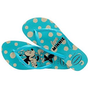 Havaianas Slim Disney Teenslippers voor dames, Blauw, 33/34 EU