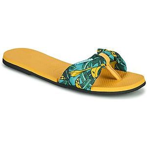 Havaianas  YOU SAINT TROPEZ  slippers  dames Geel