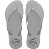 Havaianas - Slim Gloss FC- Teenslippers - Kinderen - Zilver -Maat 23/24