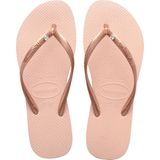 Havaianas Slim Crystal Sw Ii Dames Slippers - Lichtroze