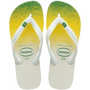 Havaianas Uniseks strandslippers voor volwassenen, wit, 43/44 EU, Wit, 45/46 EU
