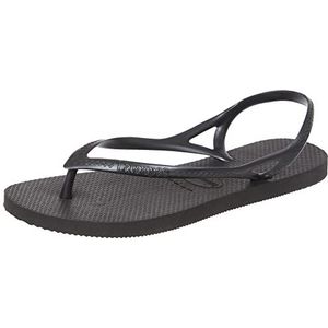 Havaianas platte damessandaal, zwart, 8 UK