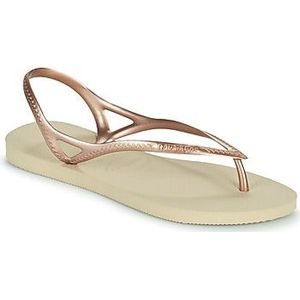 Havaianas Sunny II platte sandaal voor dames, Zand Grijs, 7.5/8 UK