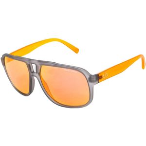Armani Exchange - AX4104S-8328F6 - Zonnebril - Grijs - Polycarbonaat