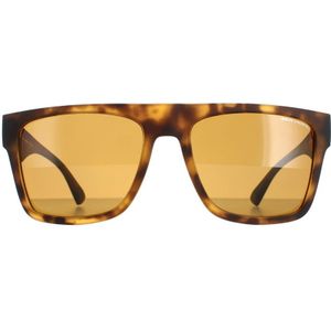 Armani Exchange zonnebril AX4113S 802983 MATTE HAVANA BRONSE POLARIETE | Sunglasses