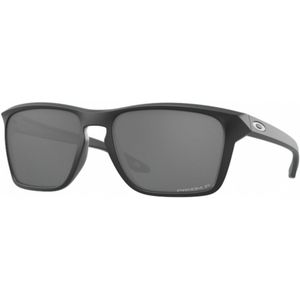 Oakley Sylas OO 9448 06 - rechthoek zonnebrillen, mannen, zwart, spiegelend