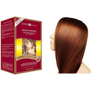Surya Brasil - Henna Poeder Haarverf - Goud Bruin - 50 g